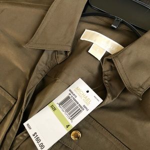 MICHAEL KORS- Olive Wrap Dress